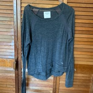 Abercrombie cotton long sleeve t